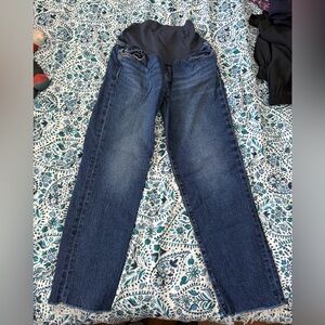 Old Navy maternity straight jeans